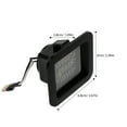 thumbnail image 2 of WASHWEPE 2Ud Alta Luminosidad Luz De Para Pickup Color Negro Compatible Automóviles, 2 of 6