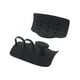 thumbnail image 5 of 2 agarres para levantamiento de pesas, agarres flexibles antideslizantes para entrenamiento, barra de pesas sin dedos negro, 5 of 9