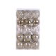 thumbnail image 1 of Ounissouiy 30 unids/set bolas de Navidad ingredientes seguros textura de alta gama adornos reutilizables para árbol de Navidad Kits de decoración para fiestas Oro1, 1 of 6