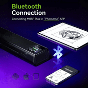 Phomemo Upgraded M08F Plus Tattoo Stencil Printer with 10pcs Transfer Paper, Bluetooth Tattoo Printer Machine with Touchscreen, Compatible with Phone/Tablet/PC, Tattoo Supplies for Tattoo Artists