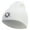 White, variant on Science Embroidered 8 inch Acrylic Short Blank Beanie - Red OSFM