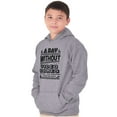 thumbnail image 5 of A Day Without Video Games Youth Hoodie Boy Girl Teen Brisco Brands X, 5 of 6