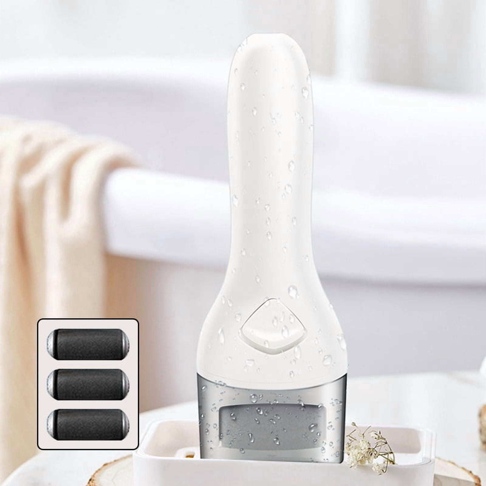 YA YATECH Electric Foot Callus Remover, High Speed Pedicure Tool with 3 Interchangeable Rollers for dead skin cracked heels