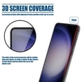 thumbnail image 4 of Htwon for Samsung Galaxy S23 Ultra/S23 Plus/S23 Screen Protector UV Tempered Glass Full Cover Film, Clear, 4 of 10