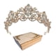 thumbnail image 1 of TIARA CORONA TOCADO PEINETA NOVIA XV BODA COMUNIÓN PRINCESA NIÑA M0005 GENÉRICA CUSTOM FROZEN DOR, 1 of 2