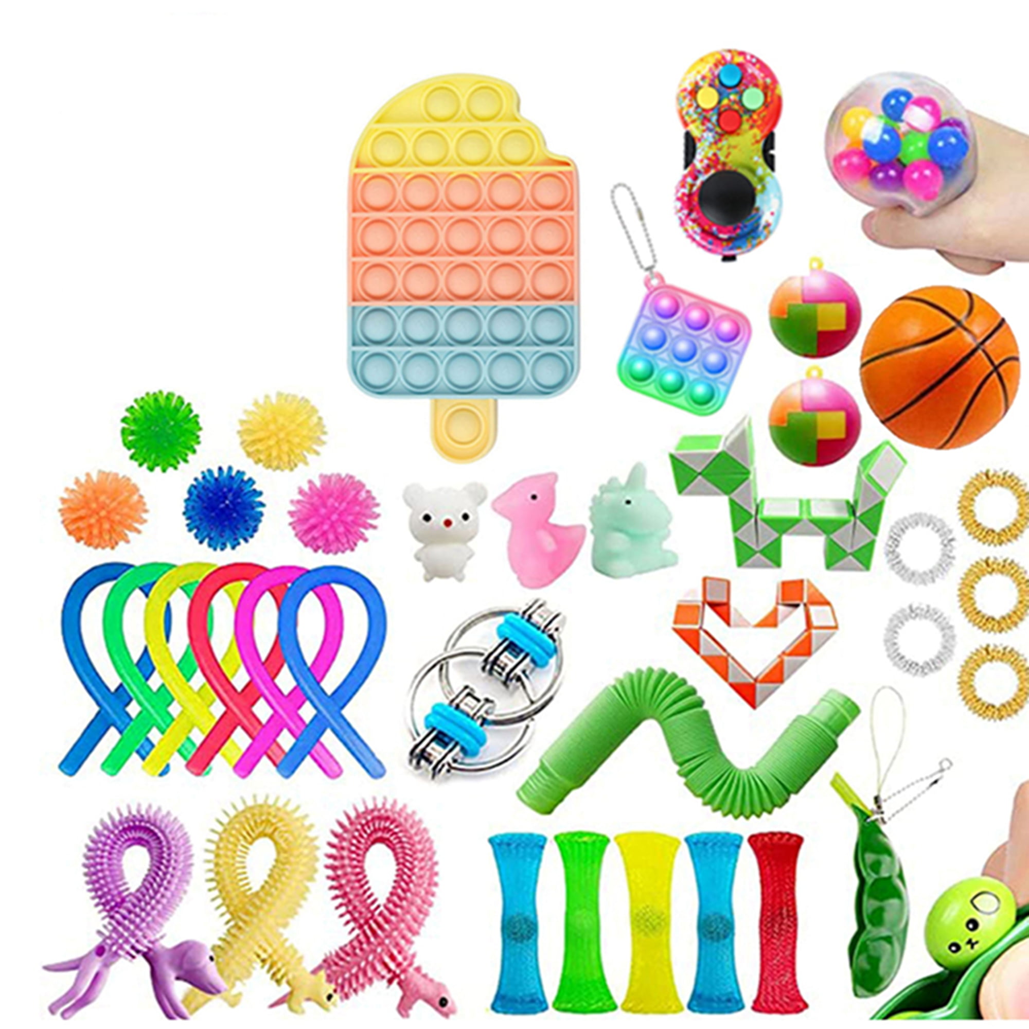 1~20PCS Fidget Toys Set Sensory Tool Bundle Stress Relief Hand Kids Adults ToyHH 