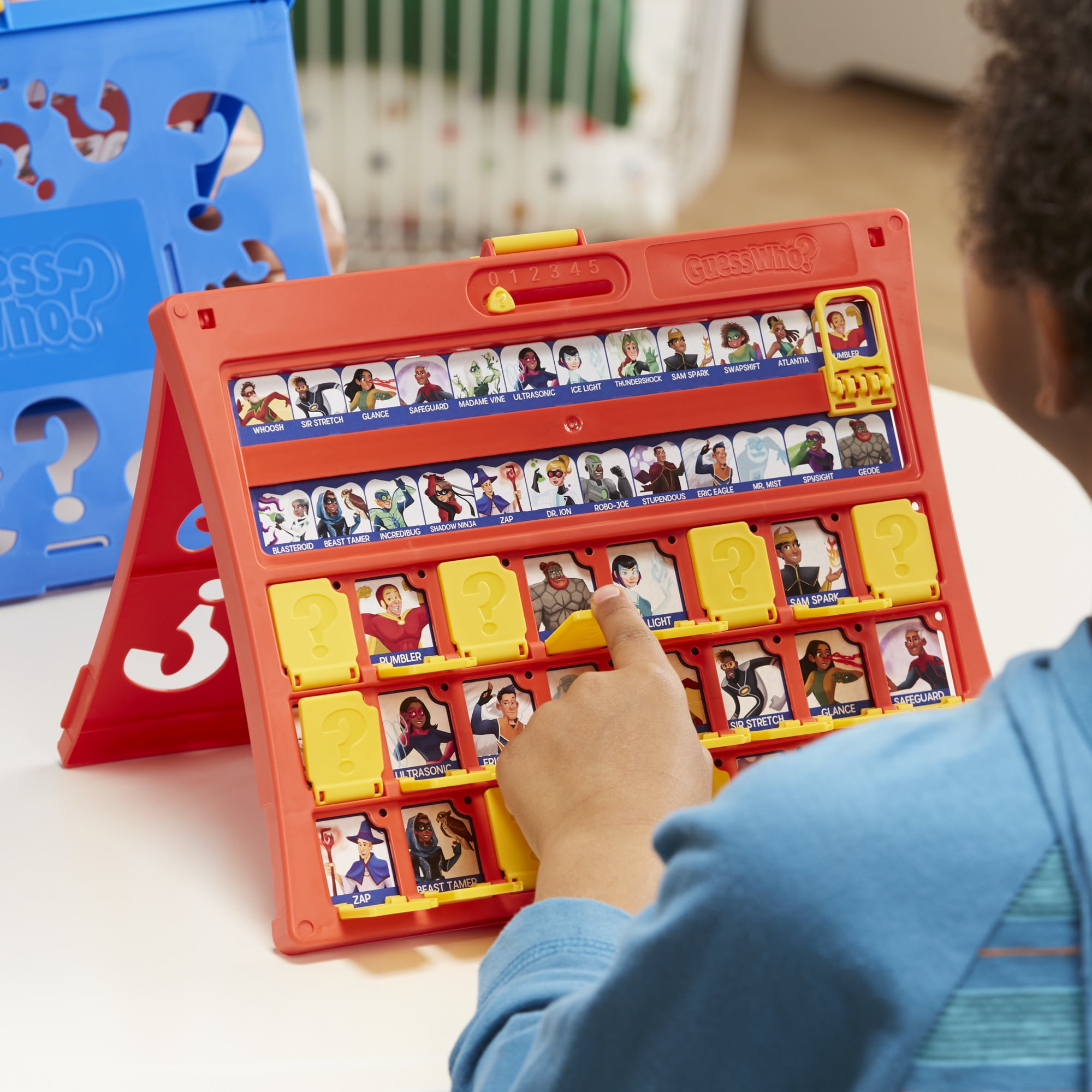 Buy Guess Who Board Game Original Guessing Game Easy To Load Frame 