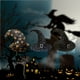 thumbnail image 3 of Sombrero de bruja de Halloween Scary Creepy Wide Brim Sombrero puntiagudo Regalo de Halloween para hombres Mujeres Niños Disfraz de Halloween Cosplay Fiesta Festivales Decoración Eccomum Sombrer, 3 of 5