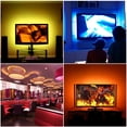 thumbnail image 2 of Rétroéclairage TV LED, Bandes Lumineuses LED Néon RGB pour HDTV Éclairage Néon avec Télécommande USB Bandes LED Rétroéclairage TV, 2 of 7