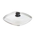 thumbnail image 1 of Lodge Cast-Iron 10.5" Square Glass Lid, 1 of 5