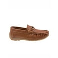 thumbnail image 6 of Josmo Toddler Boys Casual Slip-On Loafers with Metal Accent - Cognac BK, 5, 6 of 8