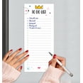 thumbnail image 6 of Inkdotpot Pack of 3 Magnetic Fridge To-Do List Notepads- Magnetic Memo Pads For Refrigerator-(50 Sheets Each)-6U, 6 of 7