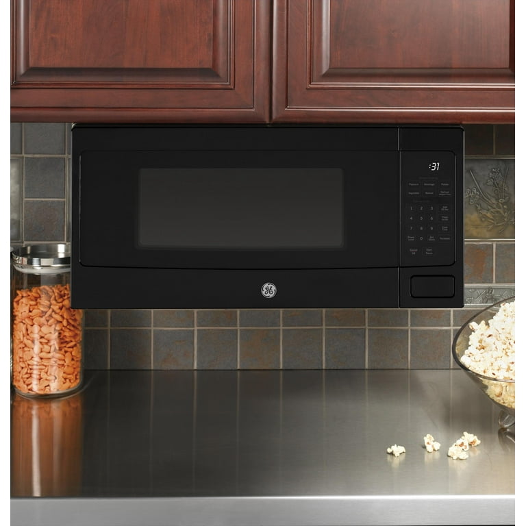 Ge Profile 1.1 Cu.Ft. Countertop Microwave Oven Black 800 W