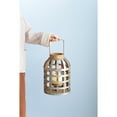 thumbnail image 3 of Decorative Lantern with Handle, Wooden Lantern for Indoor Outdoor, Home Garden Wedding, 3 of 14
