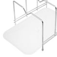 thumbnail image 5 of Chopping Board Stand Pot Lid Organizer Cutting Board Stand Cutting Board Storage Rack Stainless Steel Pot Lid Rack, 5 of 6