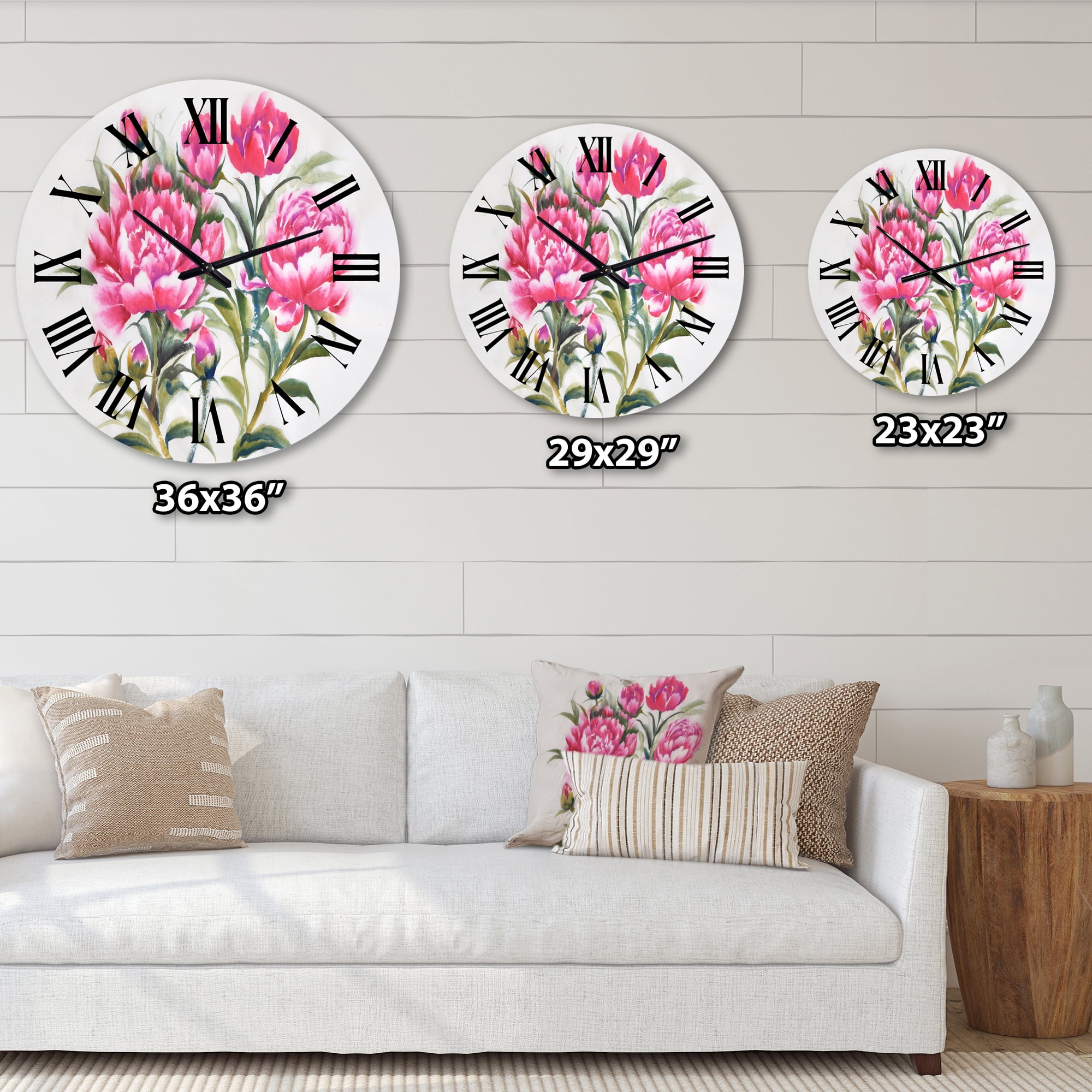 Designart 1 in Traditional Wall Clock