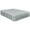 Gray, variant on PiccoCasa Polyester Bed Skirts with 14" Drop Dust Ruffle, Twin Purple