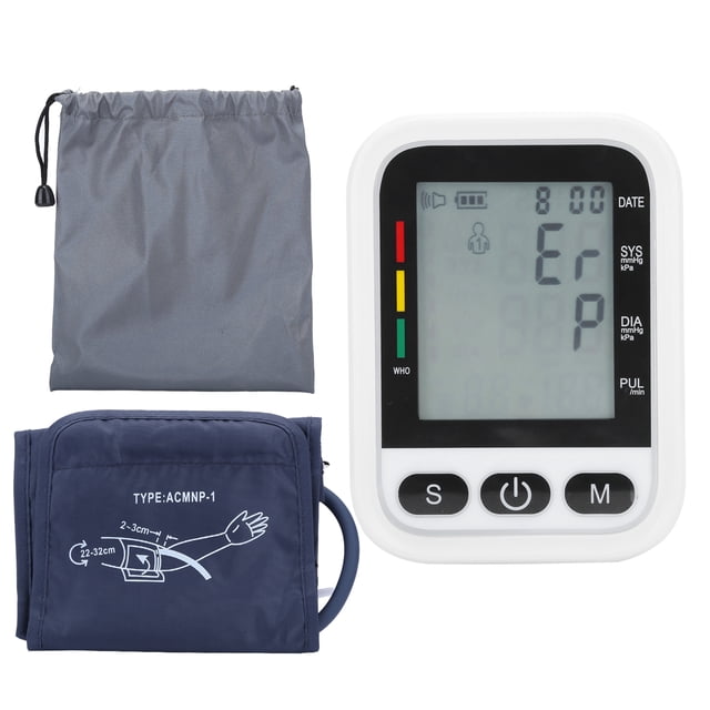 Tonómetro, presión arterial digital automática Medidor de presión digital Monitor de presión arterial adaptado para la perfección