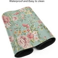 thumbnail image 3 of Vintage Flower Gaming Mouse Pad XL, Extended Large Full Desk Mousepad 31.5 X 11.8 Inch, Waterproof Big Mouse Pad with Stitched Edge, Non-Slip Long Keyboard Mat for Office & Home, 3 of 6