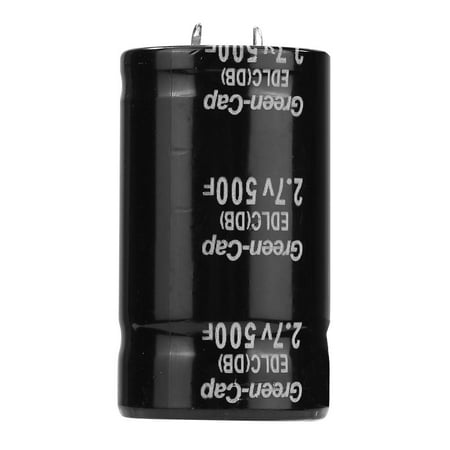 

HAWU 5pcs 2.7V 500F Electrolytic Capacitor Farad Capacitor Electronic Components
