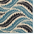 thumbnail image 5 of Capri Bridger Bone And Blue Transitional Rug 43 x 73 Easy Care Polypropylene, 5 of 6