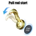thumbnail image 4 of Ohmyroo Car Joystick Push to Start Button Cover Metal Start Rocker Lever Accessory General Vehicle, 4 of 6