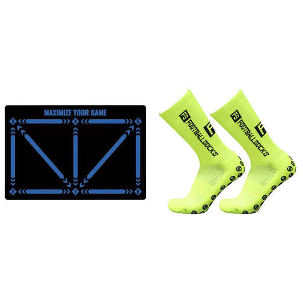 Mat de entrenamiento de fútbol Matting sin deslizamiento de pasos en interiores