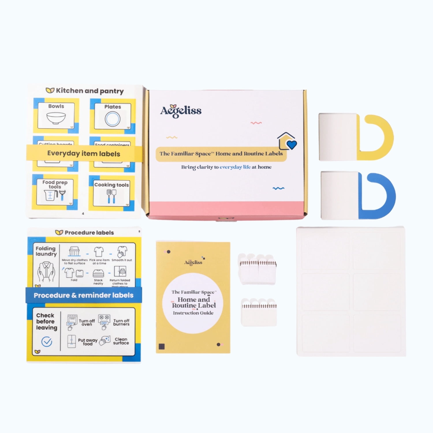 Visual Aids for Dementia Memory Care – Home Labels & Visual Cues by Aegeliss