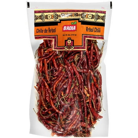 Badia Arbol Chili Peppers, 6 oz