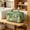 Green, variant on AUNVITO Mesh Storage Bag, Large Capacity Travel Toiletry Bag, Portable Cosmetic Organizer with Handle