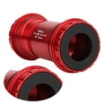 thumbnail image 2 of Bearing Bottom Bracket Thread BB Bottom Bracket, Bike Bottom Bracket, For 24/24mm Crankset 42mm Frame Shell Red, 2 of 8