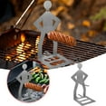 thumbnail image 2 of Grille à Hot-Dogs et Saucisses Réutilisable en Acier Inoxydable Accessoire de Grill Portable pour Camping Pique-Niques et Fêtes, 2 of 7