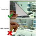 thumbnail image 4 of Hwawhin 35" x 160"inch Window Privacy Film,Blackout Daytime Window Tint for Home and Office Keep the Sun Out,Oneway Window Film Peel and Cling for Daytime Privacy,Non-Adhesive Mirror Window Clings, 4 of 6