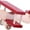 Red-Winged, variant on Amish-Made Wooden Toy Airplane, Kid-Safe Finish Natural and Harvest Stain