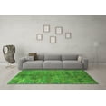 thumbnail image 3 of Ahgly Company Indoor Rectangle Oriental Green Industrial Area Rugs, 7' x 10', 3 of 4