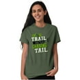 thumbnail image 4 of Fishing On Trail Chasing Tail Fisher Men's Graphic T Shirt Tees Brisco Brands S, 4 of 6