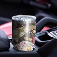 thumbnail image 4 of 30oz Pioneer Flower Tumblers Stainless Steel Tumbler with Lid and Straw,Vacuum Insulated Double Wall Travel Tumbler Cups Mug with Cleaning Brush for Coffee,Tea, 4 of 7