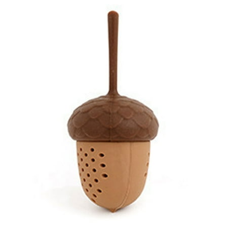 

New Mini Acorn Shape Tea Infuser Pine Nuts Strainer Herbal Spices Diffuser