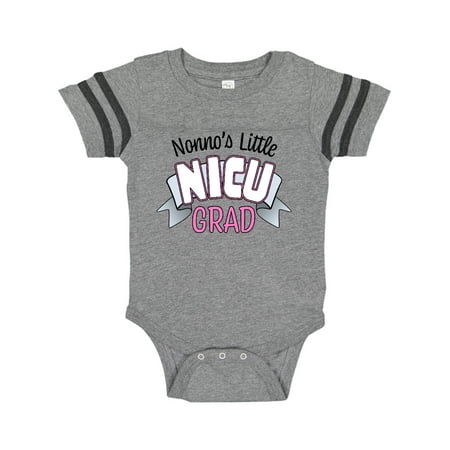 

Inktastic Nonno s Little Nicu Grad in Pink with Banner Gift Baby Boy or Baby Girl Bodysuit