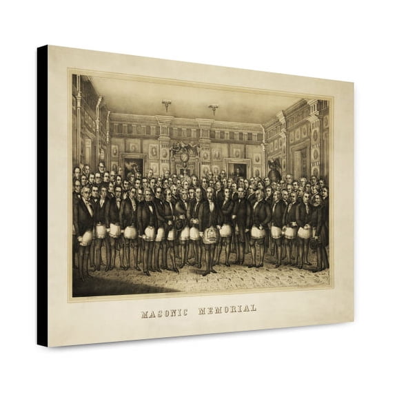 Canvas Print: Masonic Memorial