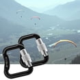 thumbnail image 1 of Mosquetón Cola de Bloqueo Automático de Paracaídas de Parapente 20KN, 1 of 8