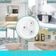 thumbnail image 3 of 10x Magnifying Mirror With 3 Suction Cups, Make-up Mirror With 10x Magnification, 3 of 3
