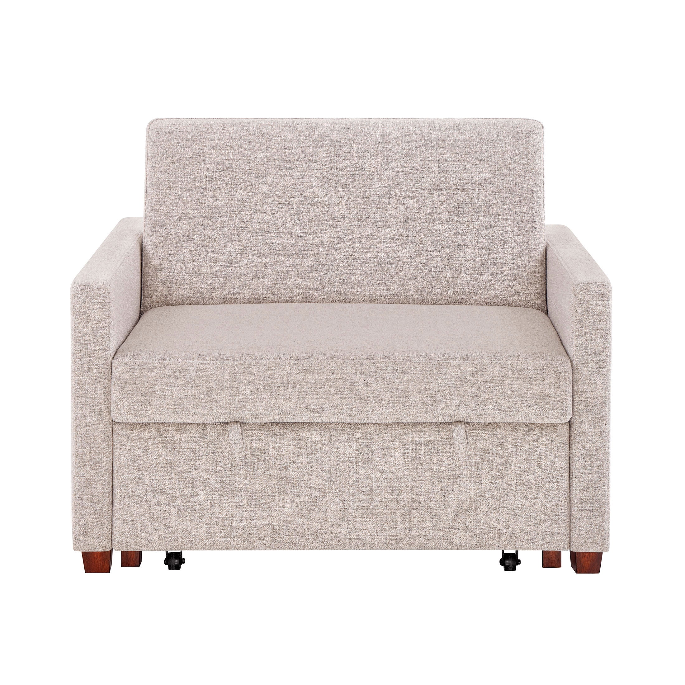 Better Homes & Gardens Nolan Pull Out Sleeper Accent Chair, Wheat