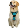 thumbnail image 1 of rabbitgoo No-Pull Pet Harness with 2 Leash Clips  Adjustable Soft Padded  Reflective No-Choke Pet Oxford Vest with Easy Control Handle for Large Dogs  Pink  L, 1 of 9