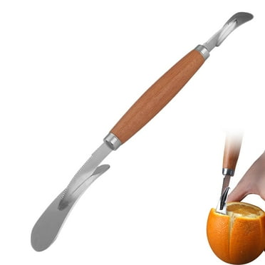 Grapefruit Peeler Stainless Steel Orange Rind Peeler Tool Multifunctional Kitchen Peeler for Lemon Pomegranate Grapefruit Onion Orange