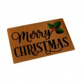 thumbnail image 2 of Christmas Doormat Outdoor Decor, Merry Christmas Welcome Door Mats, 29.53x17.72inch, Vintage Xmas Entrance Door Rug for Indoor Home Bathroom Decor, 2 of 6