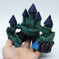 thumbnail image 3 of Djunllk Resin Castle Castle Decoration Aquarium Fish Tank Tower, Fish Tank Decorations, 3 of 6