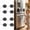 4PCS, variant on Refrigerator Lock, Heavy Duty Combination Fridge Lock for Child Safety - Keyless Adhesive Cabinet Locks for Freezer Mini Fridge Window Drawer - No Drill Child Proofing Kit for Home Office RV