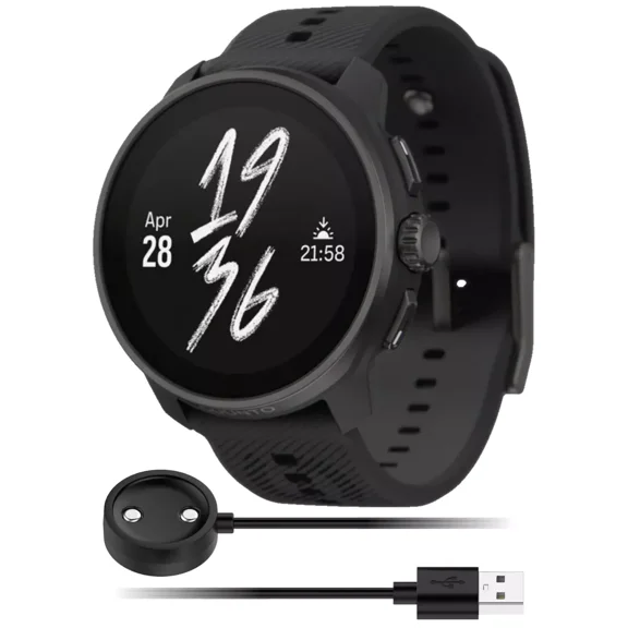 Suunto Race S AMOLED Touchscreen GPS Sports All Black Smartwatch