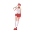 thumbnail image 2 of Figura en miniatura una chica escala 1/64, modelo pie, para dioramas con camiseta sin mangas, modelo personaje 3D para maquetas, 2 of 9